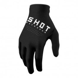 Shot Gloves Raw Black Range