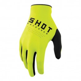 Shot Gloves Raw Neon Yellow Range