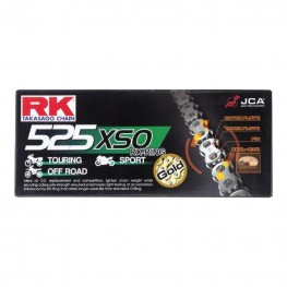 RK 525XSO x 120L X Ring Chain Gold RL